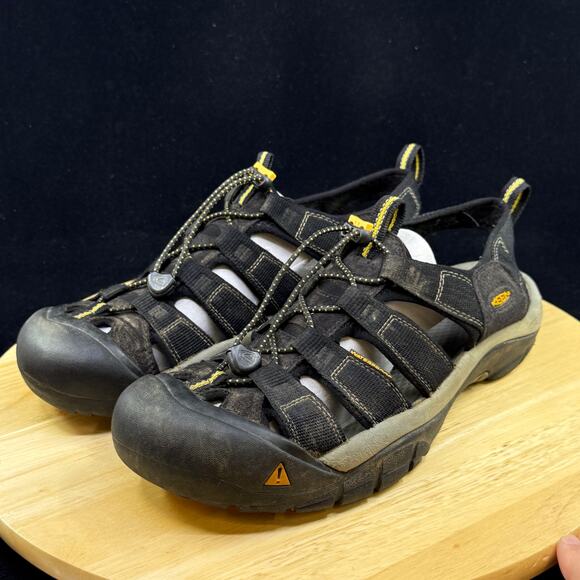 Keen Waterproof Slip On Sandals Men's Size 11 Black Hiking Athletic Comfort - Picture 7 of 10